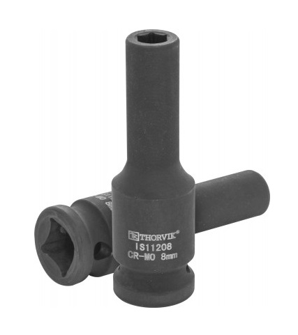 Головка торцевая ударная глубокая 1/2"DR 23 мм IS11223 Thorvik