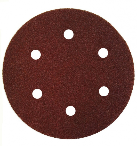 Круг самозацепной шлифовальный 125 mm с отверстиями P80 Ring