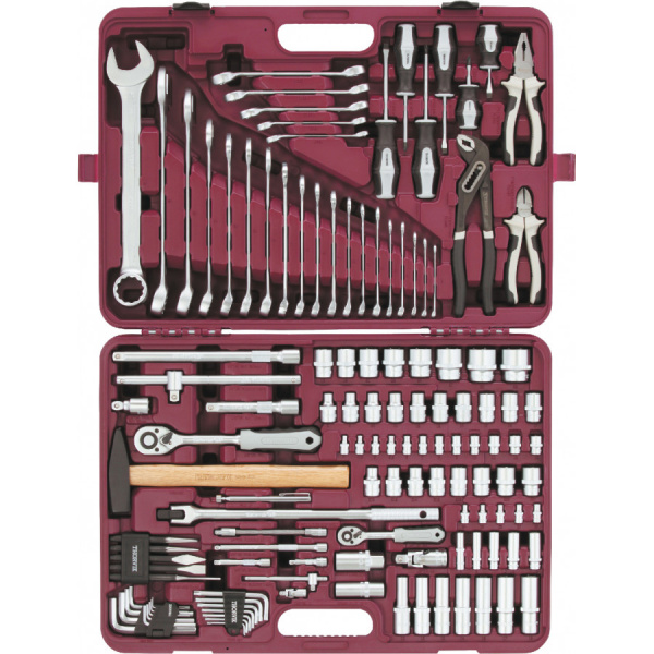 Набор инструмента универсальный 1/4" 1/2"DR 128 предметов UTS0128 Thorvik