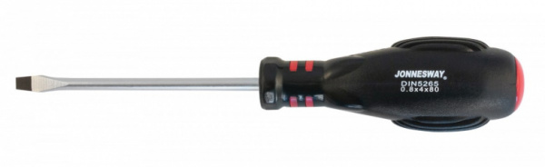 Отвертка стержневая шлицевая HERCULES SL8х150 мм D03S8150 Jonnesway